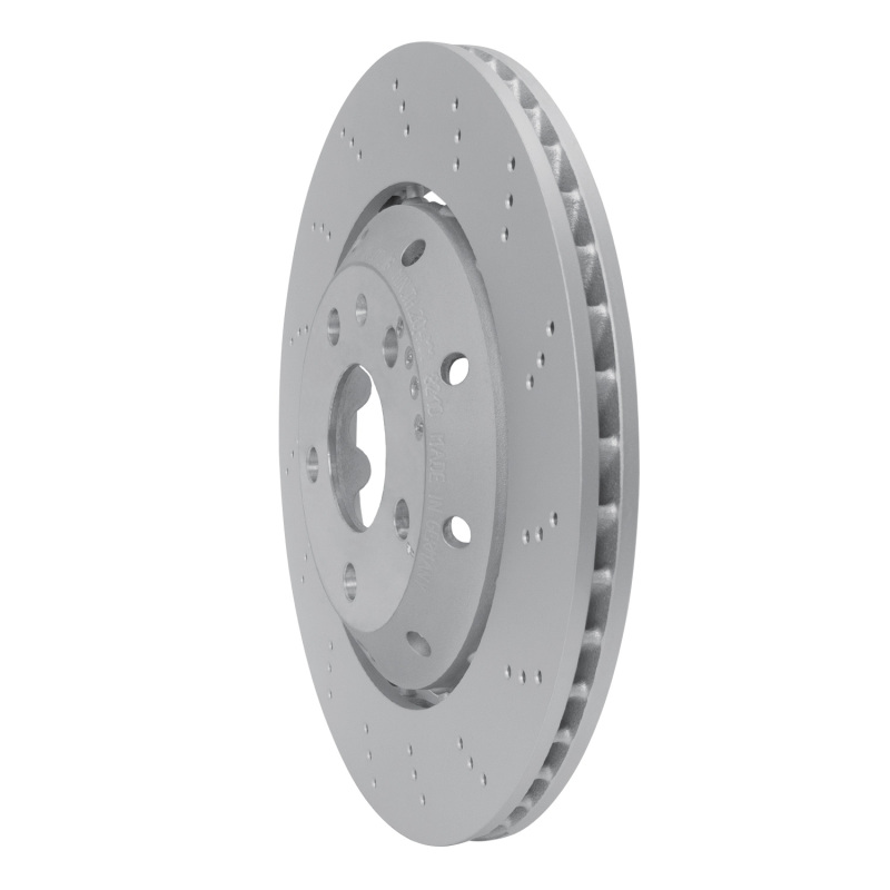 Audi RS4 Brake Rotor (1) - Rear - R1 Concepts - Drilled - `07-`08